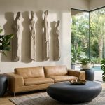 Cast Women Wall Art, E, Roman Stone