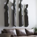 Cast Women Wall Art, B, Splinter Stone Finish