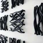 Vine Wall Tile, Black