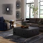 Slice Area Rug, Brown, 6x6'