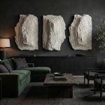 Stratified Cast Stone Wall Art, Roman Stone