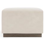 Merino Leather Ottoman