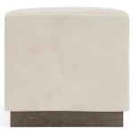 Merino Leather Ottoman