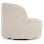 Elle Leather Swivel Chair