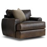 Cameron Leather Swivel Chair