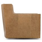 Candace Leather Swivel Chair
