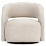Chloe Leather Swivel Chair