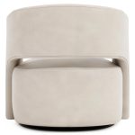 Chloe Leather Swivel Chair