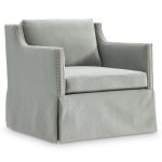Delaney Fabric Swivel Chair