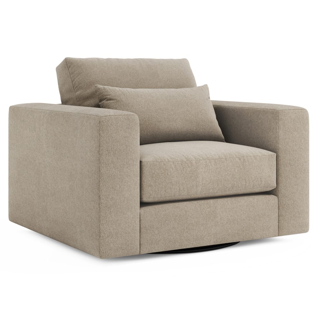 Felix Fabric Swivel Chair