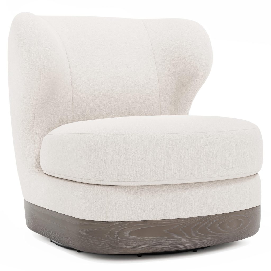 Beck Fabric Swivel Chair