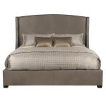 Cooper Leather Shelter Bed King (54" H)