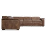 Lioni Leather Power Motion Sectional