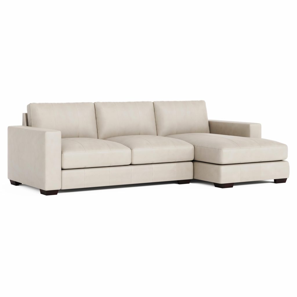 Dawkins Leather Sectional