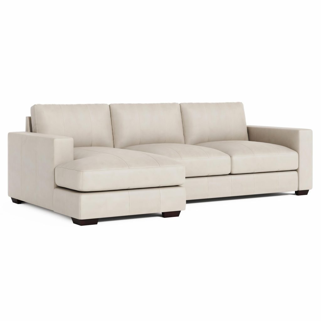 Dawkins Leather Sectional