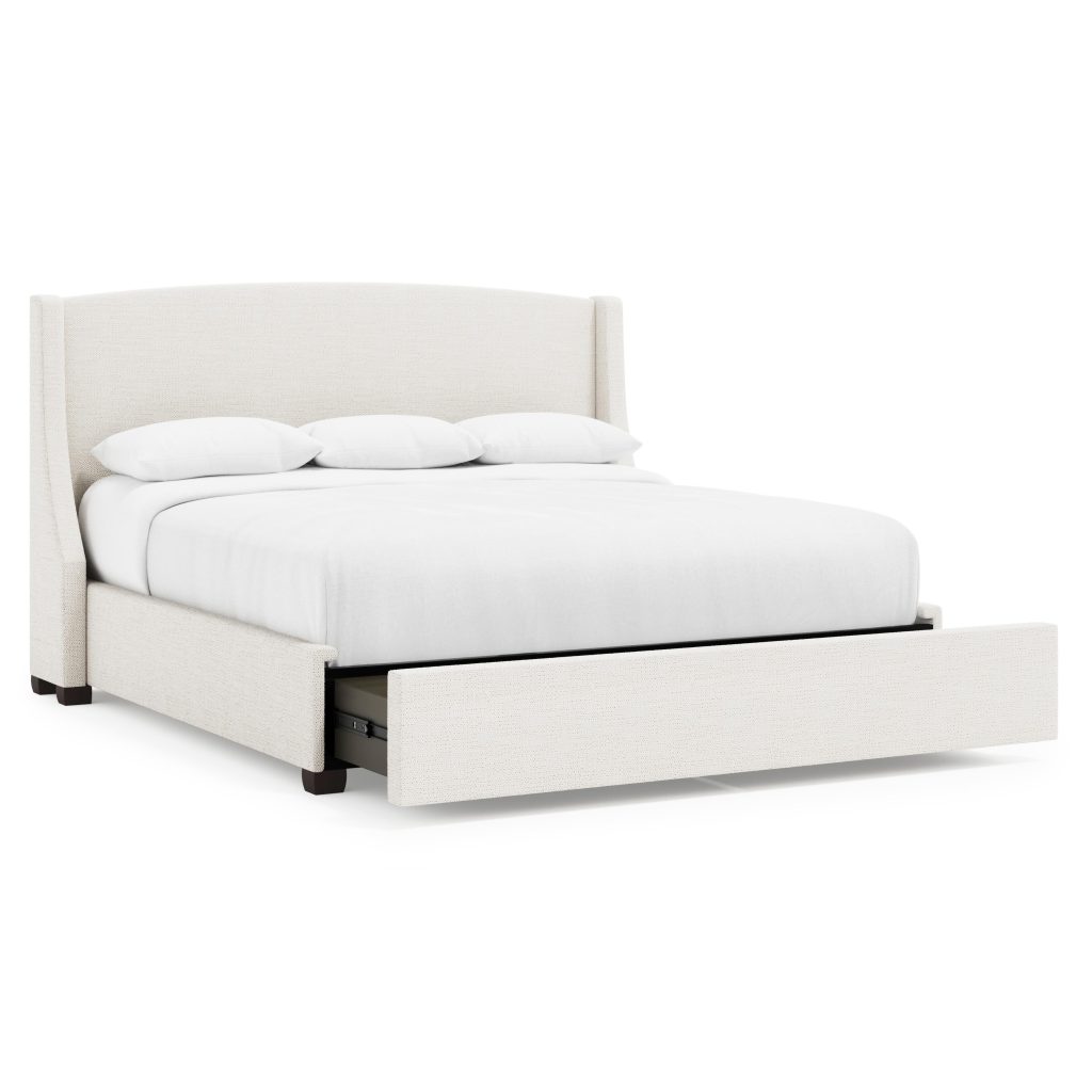 Cooper Fabric Storage Shelter Bed King (54" H)