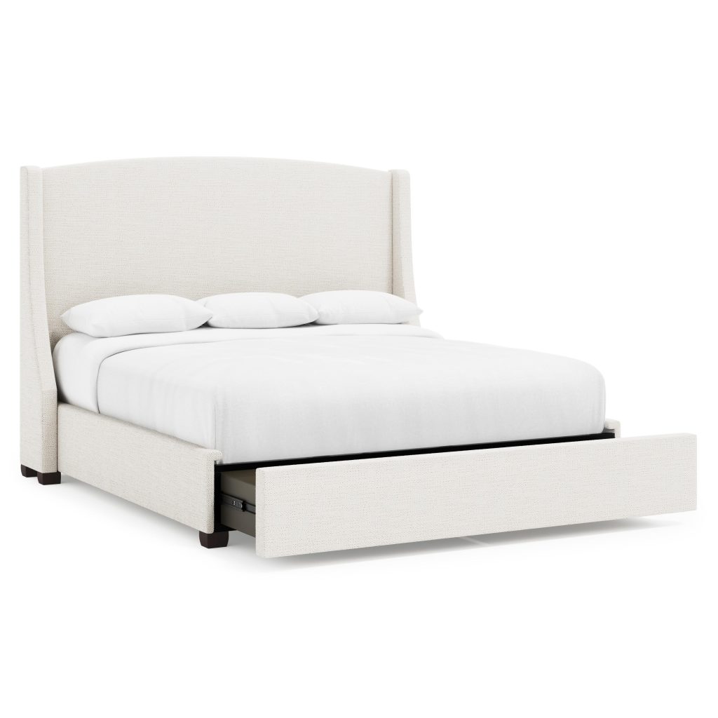 Cooper Fabric Storage Shelter Bed King (64" H)