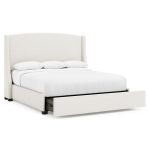 Cooper Fabric Storage Shelter Bed King (64" H)
