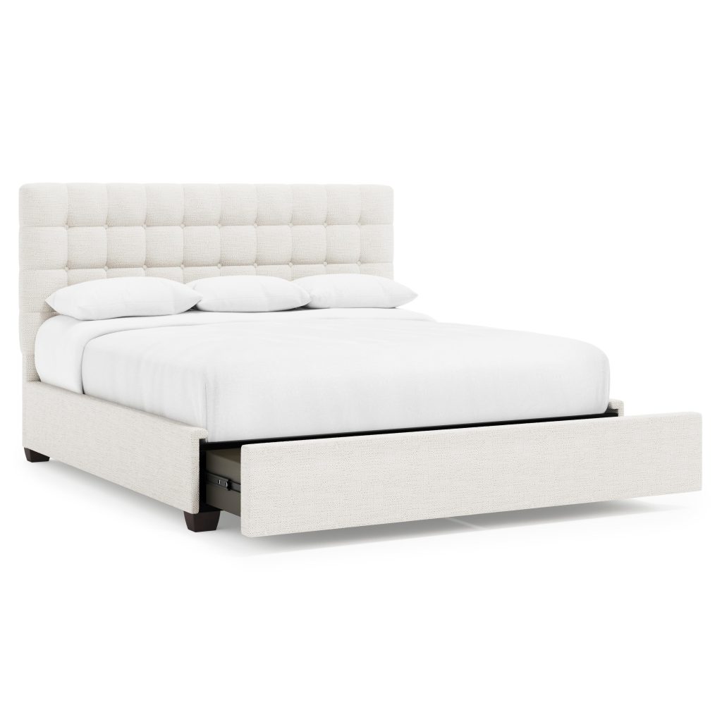 Avery Fabric Storage Panel Bed King (54.5" H)