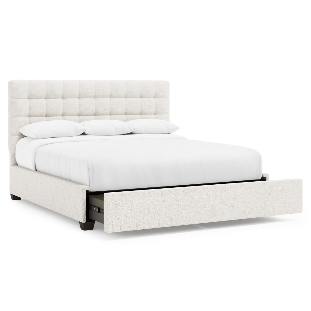 Avery Fabric Storage Panel Bed King (54.50" H)