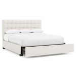Avery Fabric Storage Panel Bed King (54.50" H)