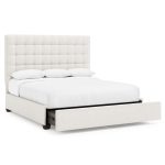 Avery Fabric Storage Panel Bed King (66" H)