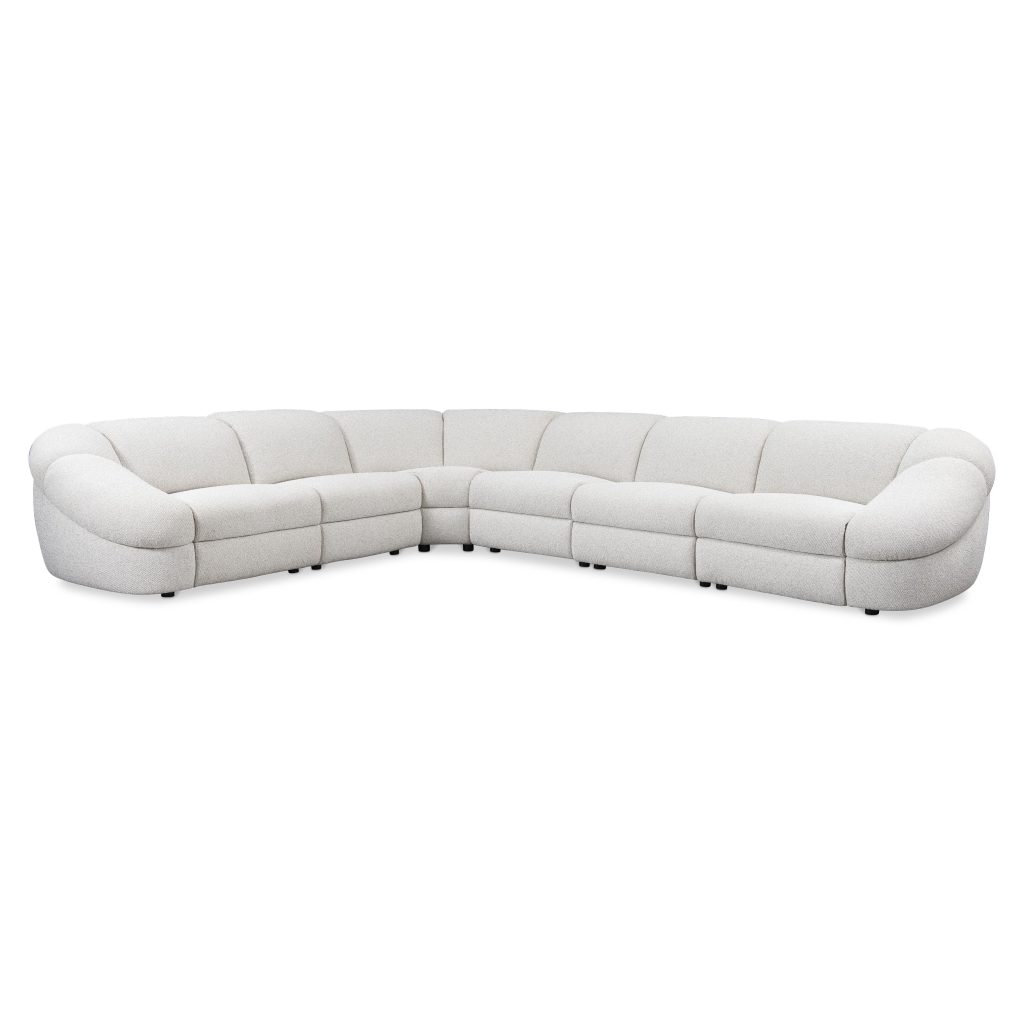 Massimo Fabric Power Motion Sectional
