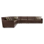 Candace Leather Sectional