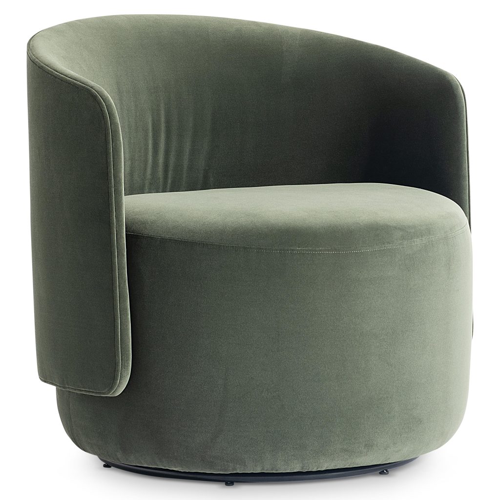 Crosby Fabric Swivel Chair
