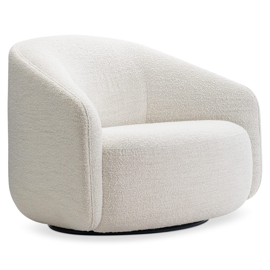 Devon Fabric Swivel Chair