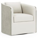 Eliot Leather Swivel Chair