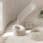 Cleo Fabric Swivel Chair