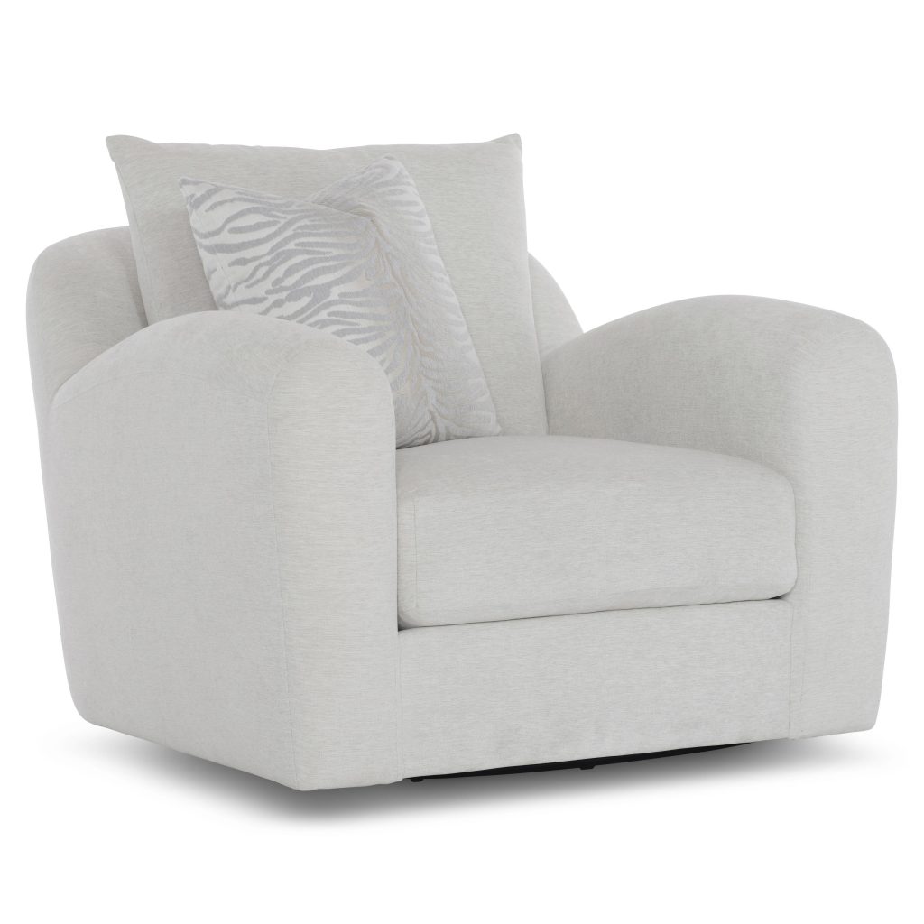 Asher Fabric Swivel Chair
