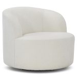 Elle Fabric Swivel Chair