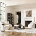 Elle Fabric Swivel Chair
